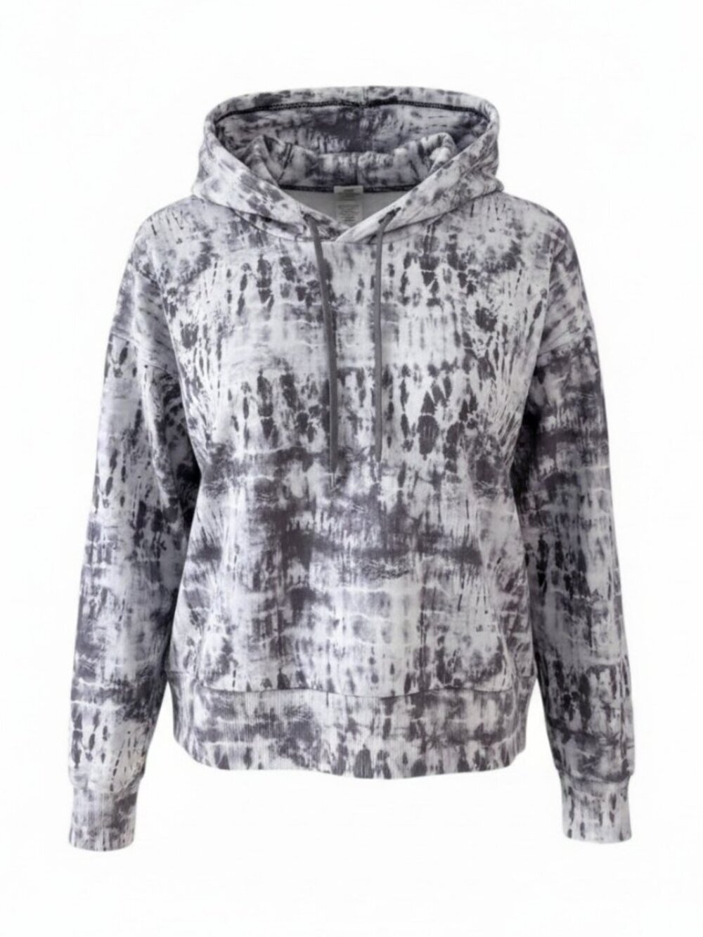 ORAKI Grey purple Tie-Dye Hoodie Sustainable Activewear size s
